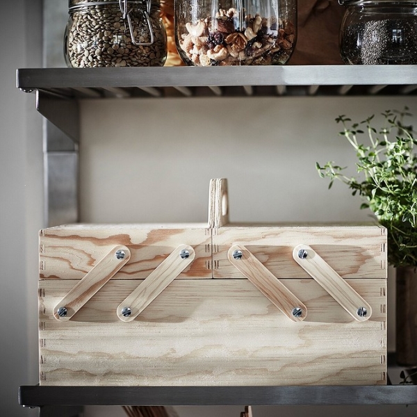 Багатофункціональні меблі-трансформери ІКЕА для компактного зберігання в сучасному дизайні інтер'єру