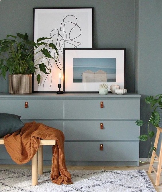 Комод Мальм з новими ручками: стильний та функціональний предмет меблів.