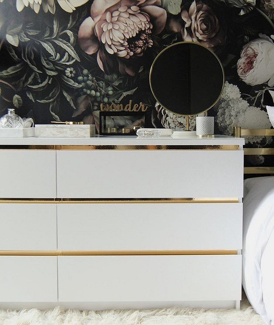 Переробка комода Мальм: ідеї для дитячої кімнати, яскраві кольори.