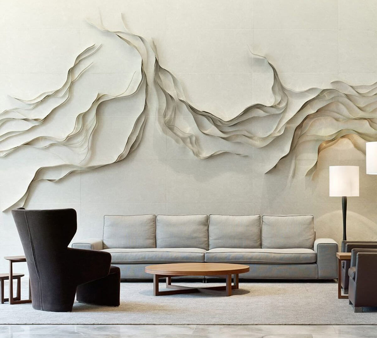 Скульптурний барельєф в інтер'єрі: елегантне рішення для оформлення стін