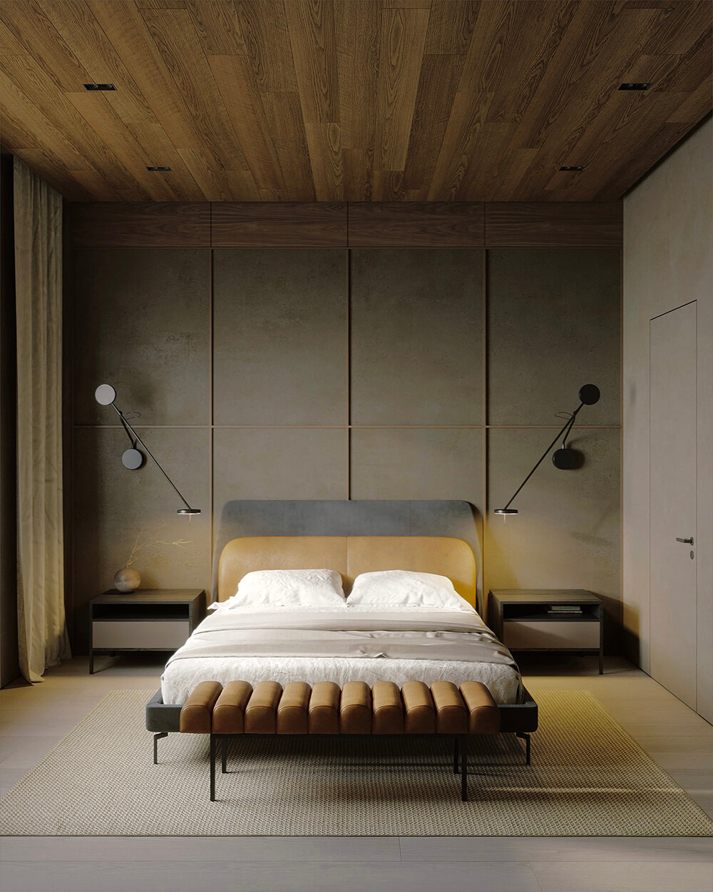 Майстер-спальня з ванною кімнатою: розкішний дизайн інтер'єру для максимального релаксу.