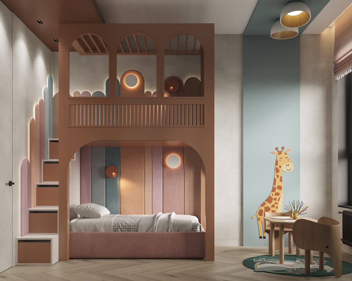 Ефектна декоративна штукатурка на стіні у сучасному дизайні інтер'єру.