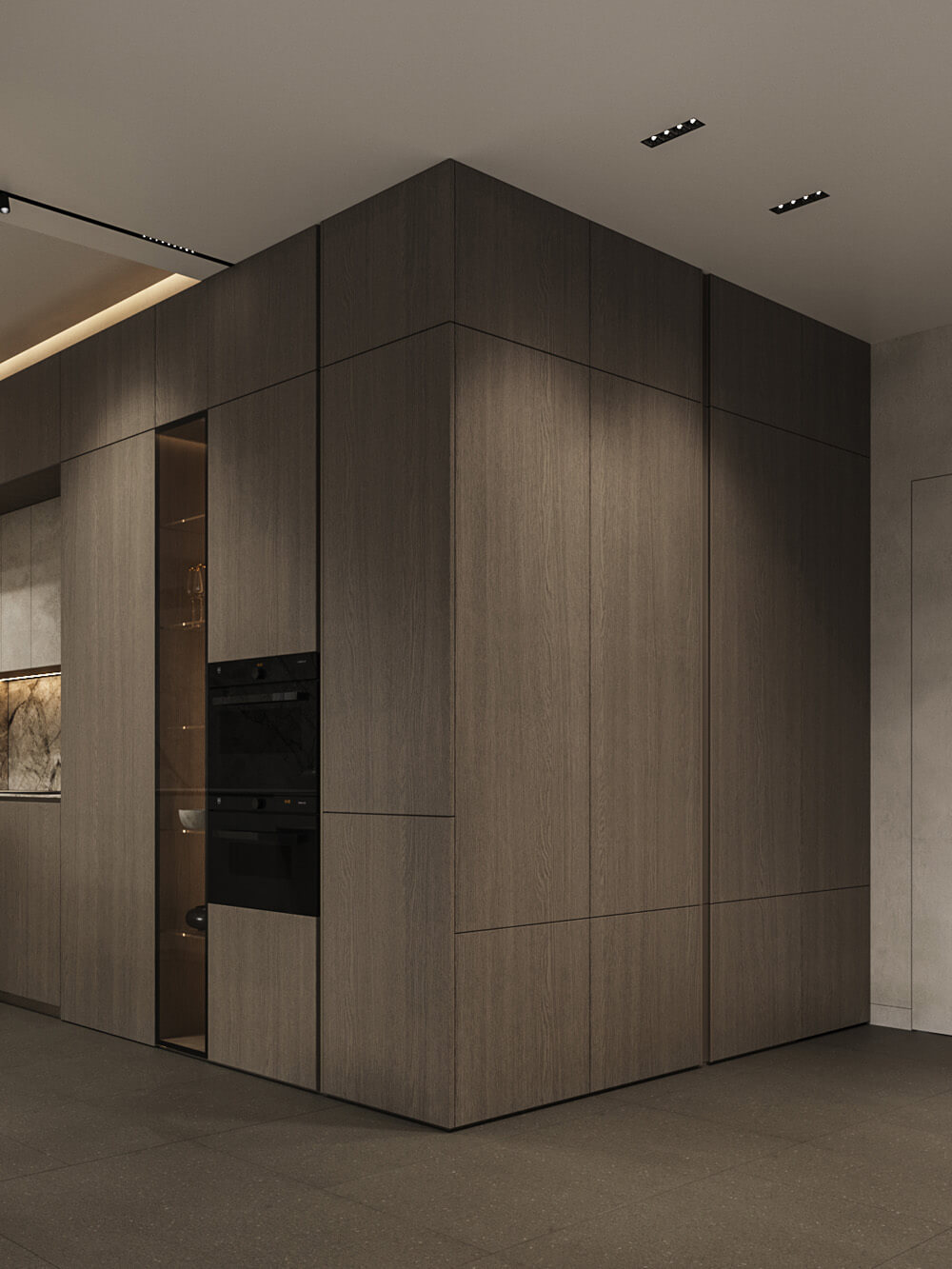 Приклад використання декоративної штукатурки для оздоблення стін у вітальні.