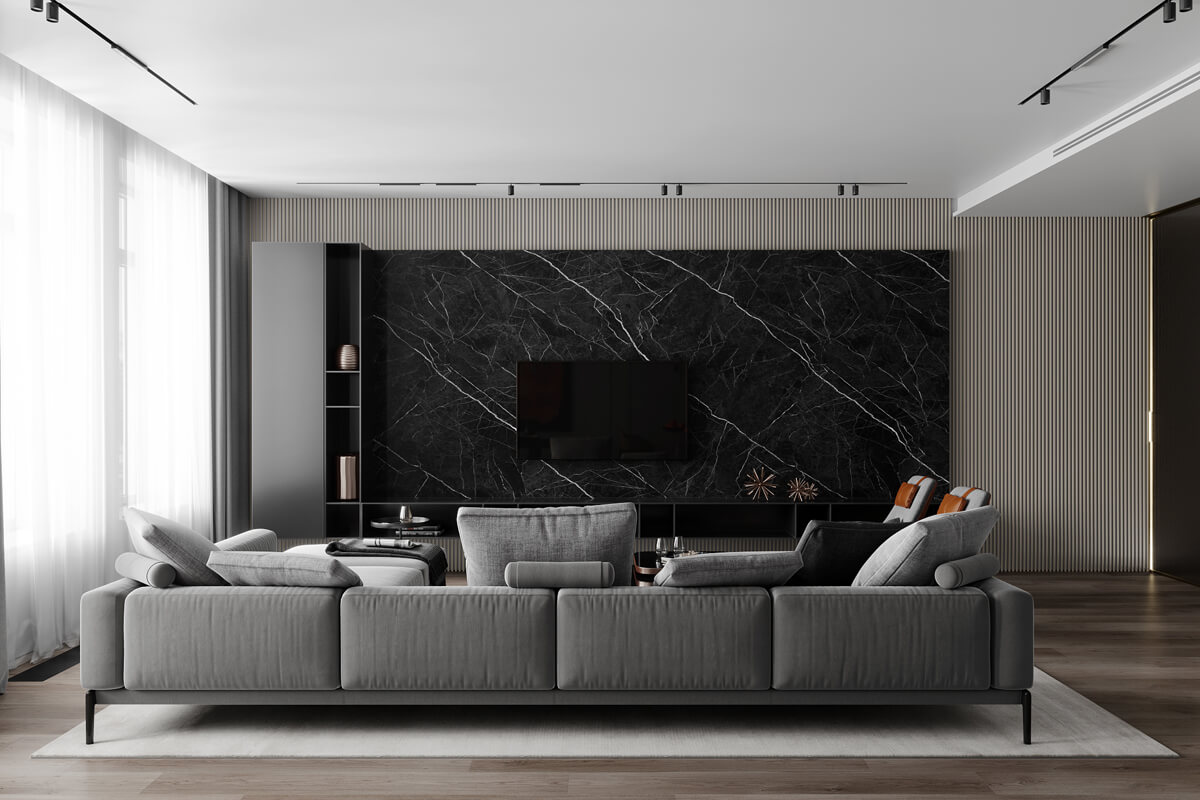 Затишна спальня в сучасному стилі для ідеального відпочинку та сну.