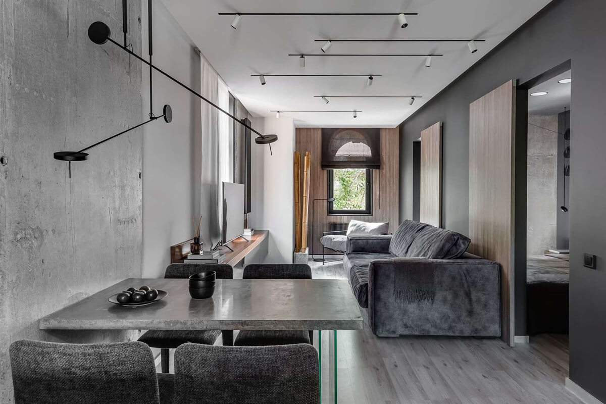 Сучасний дизайн квартири: деталі, що створюють ідеальний простір для ранкового відпочинку.