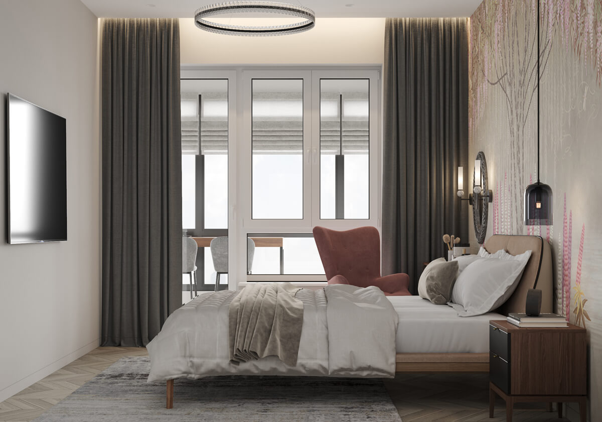 Планування квартири 100 м²: дитяча кімната з яскравими акцентами та ігровою зоною