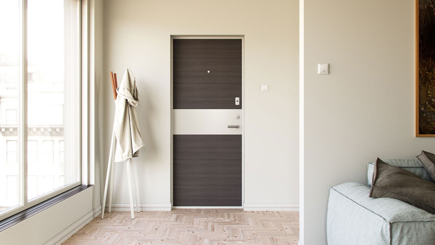 Вхідні двері в квартиру: гармонійний дизайн зовні та всередині, безпека
