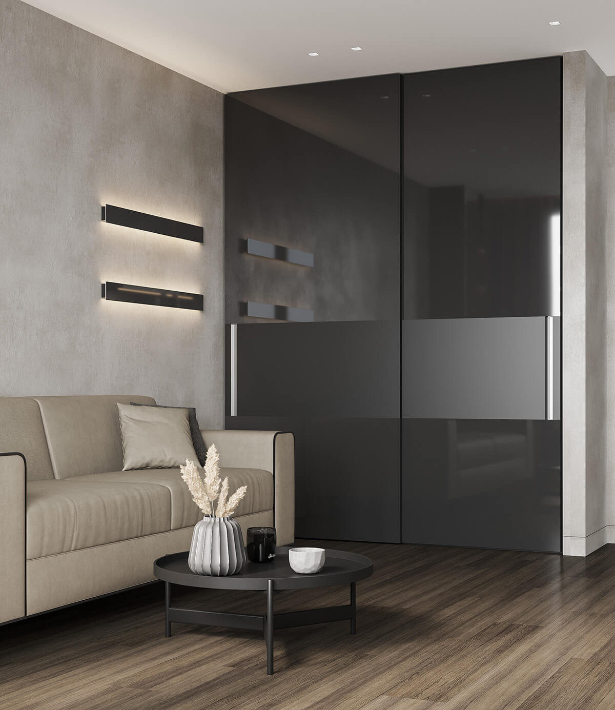 Доступний інтер'єр: пандус для зручного пересування між рівнями будинку.