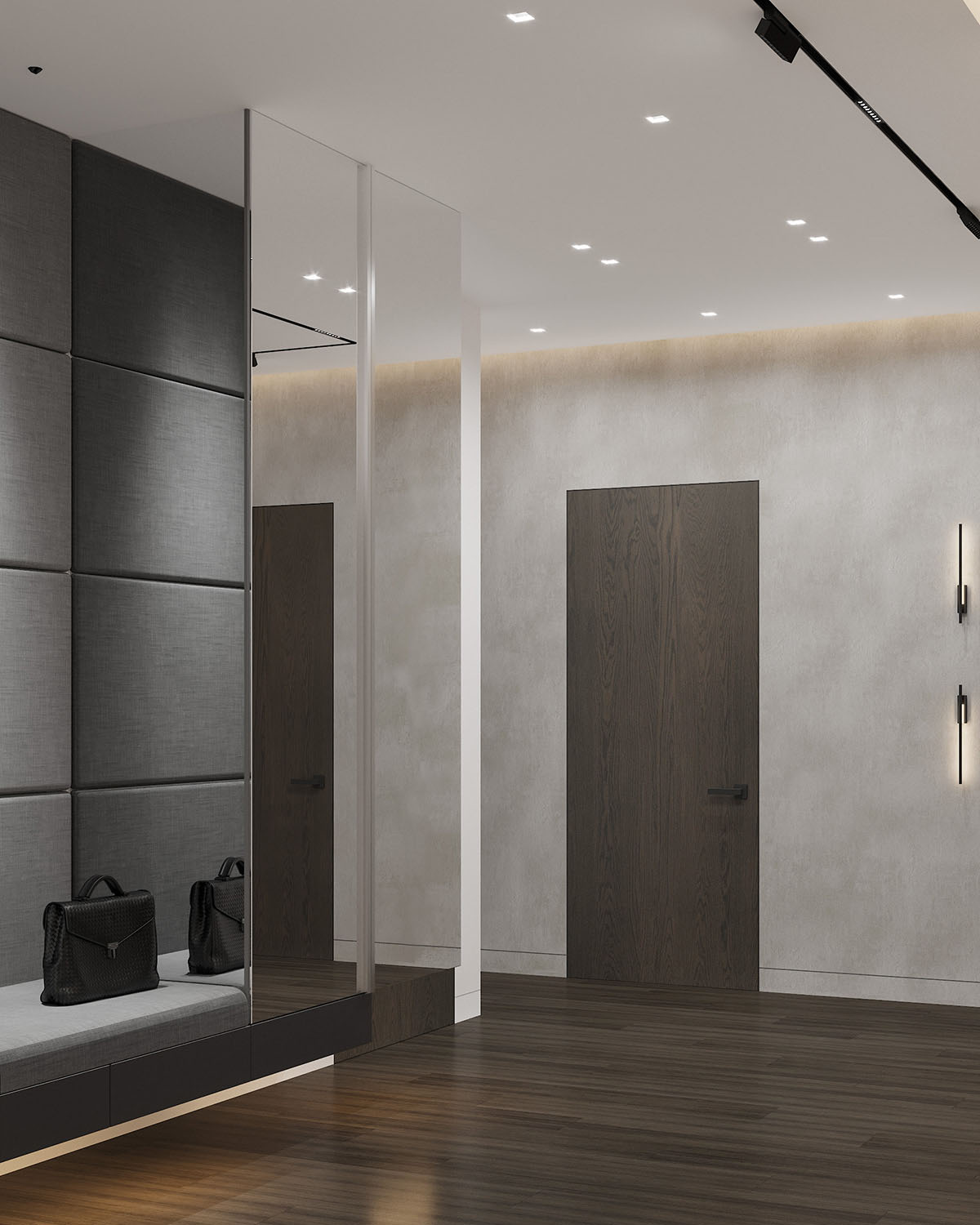 Доступний інтер'єр: ванна кімната з поручнями та зручним душем для людей з інвалідністю.