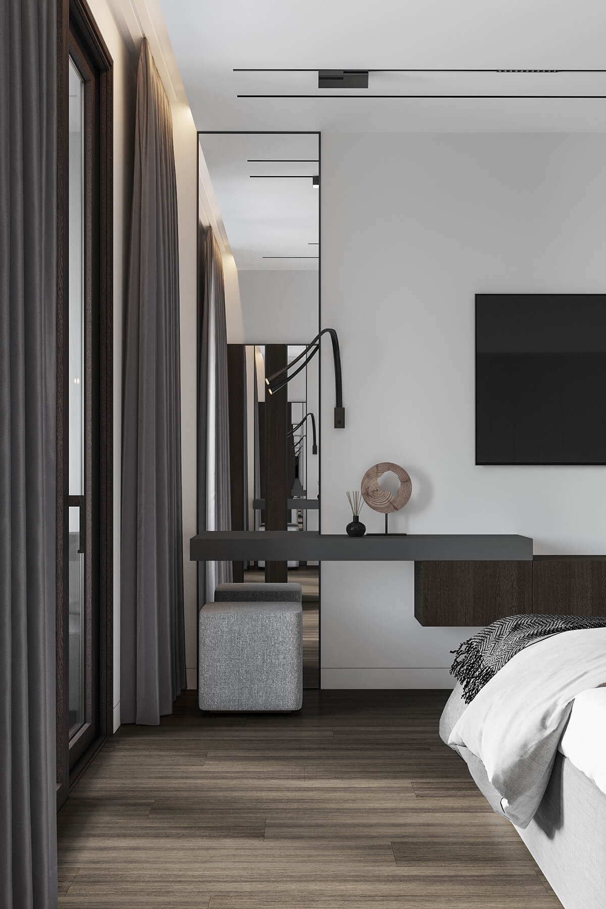 Доступний інтер'єр: адаптована пральня з низько розташованою пральною машиною та зручним доступом.