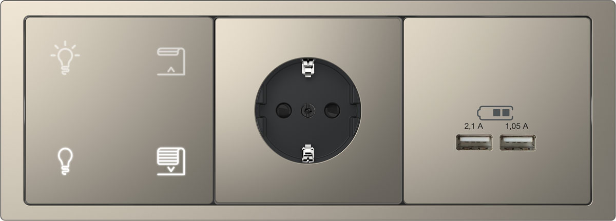 Розміщення розеток біля ліжка для зручної зарядки гаджетів та використання нічника.