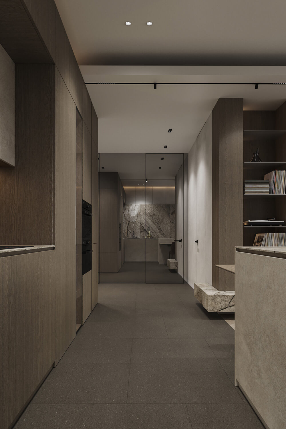 Дизайн маленької ванної кімнати з великим дзеркалом: візуальне розширення