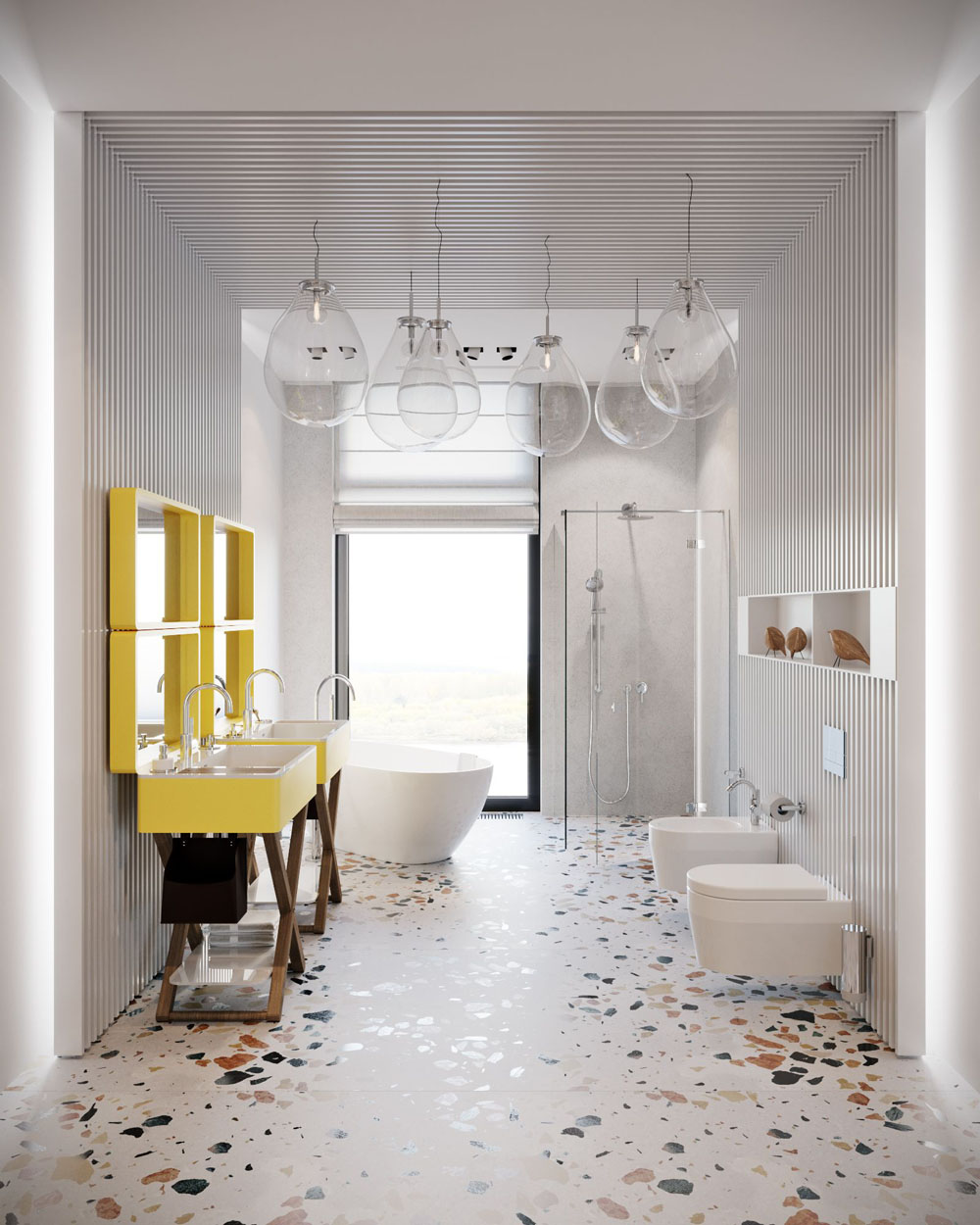 Вибір плитки для ванної кімнати: комбінація різних розмірів для створення унікального дизайну.