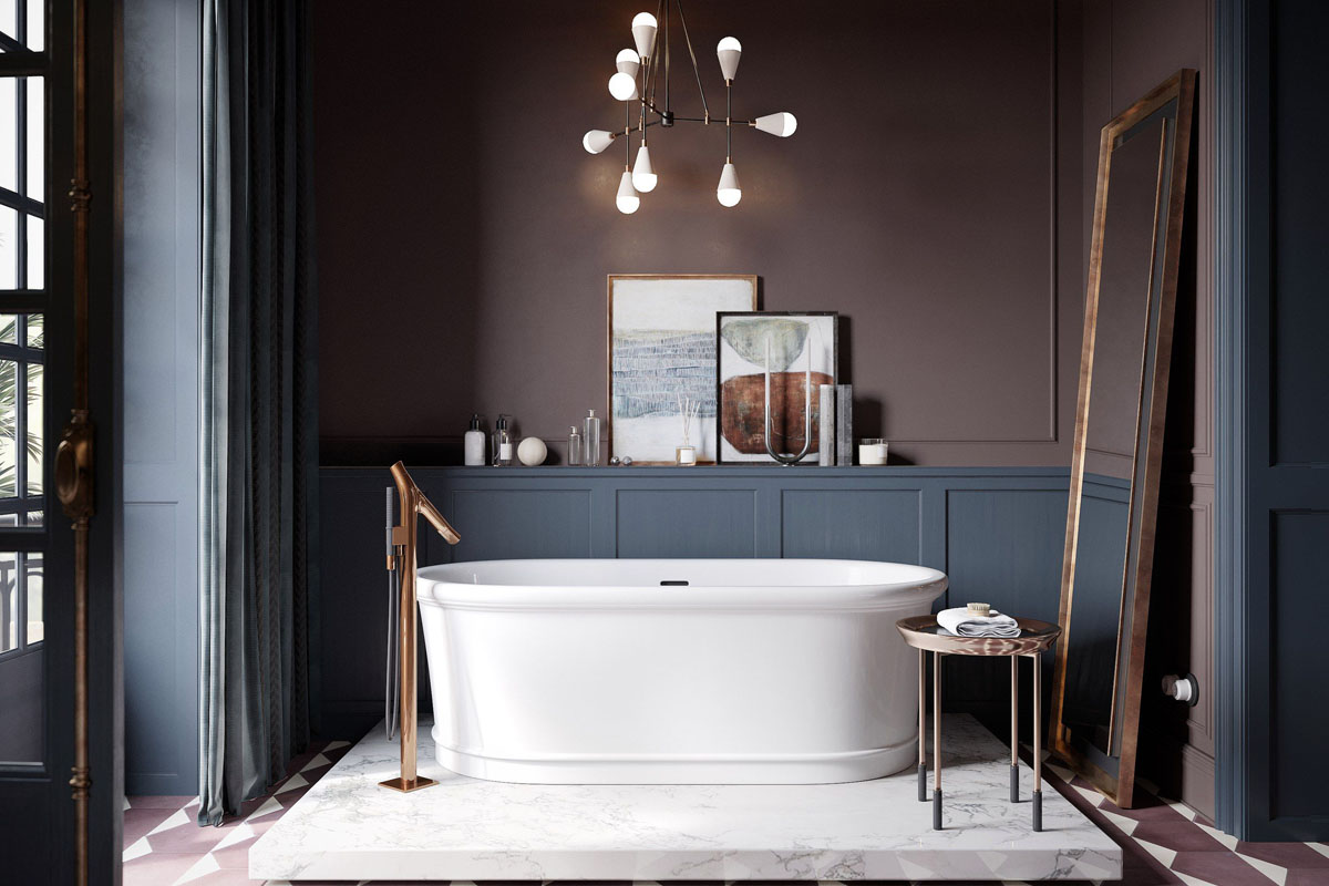 Вибір плитки для ванної кімнати: стильний дизайн та практичне рішення для ремонту.