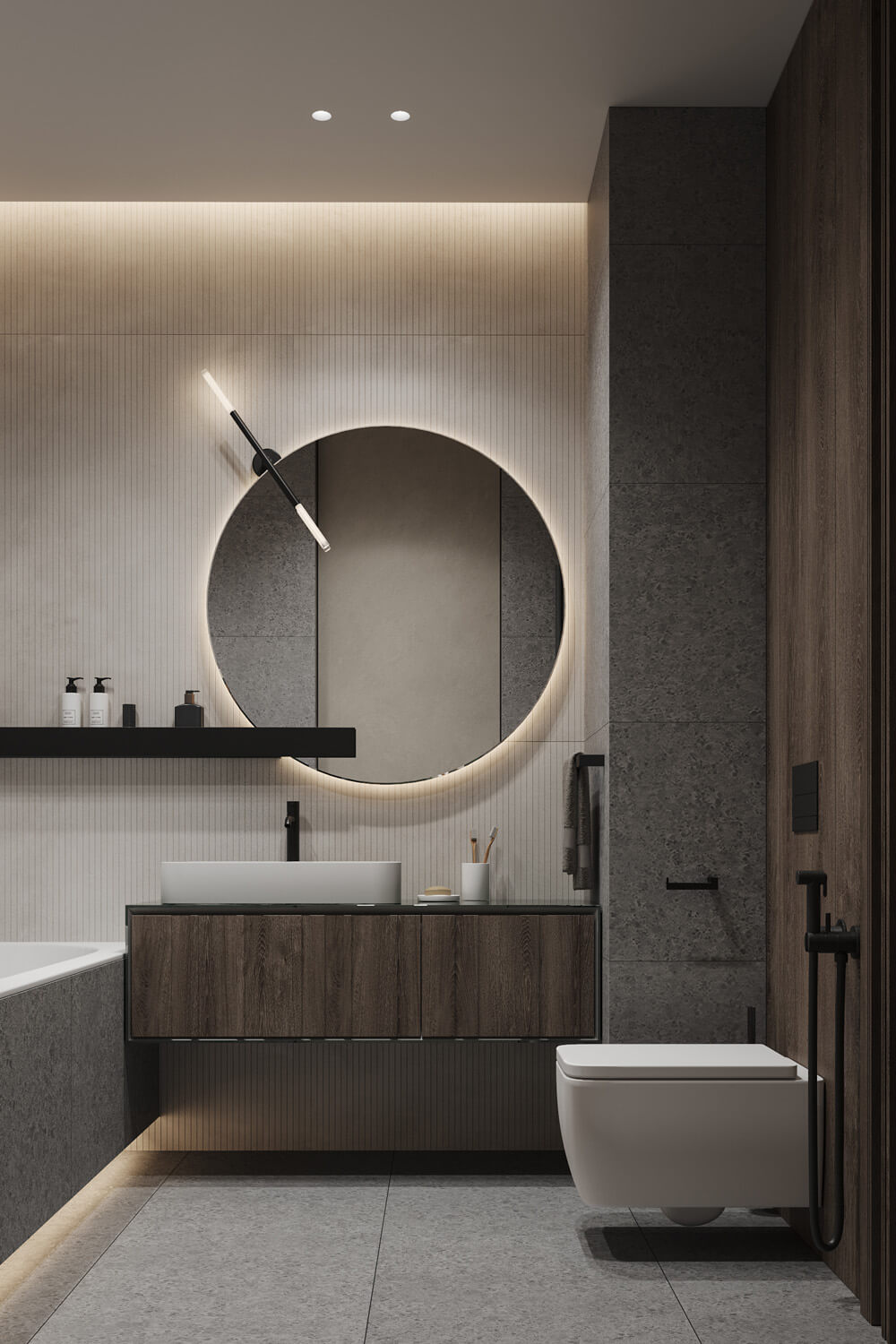 Приклад комплектації квартири меблями: стильний мінімалізм та функціональність в кожному елементі.