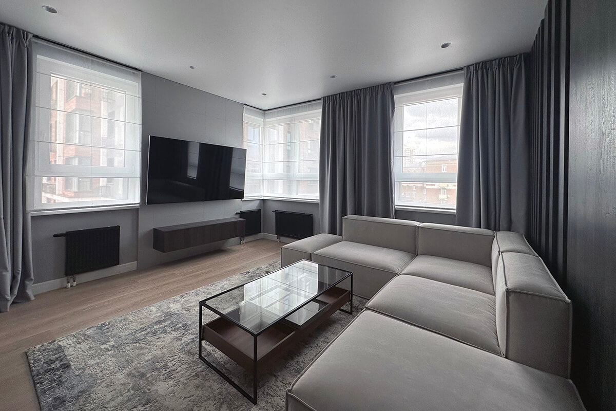 Квартира з ремонтом від забудовника: сучасний дизайн та функціональний простір.