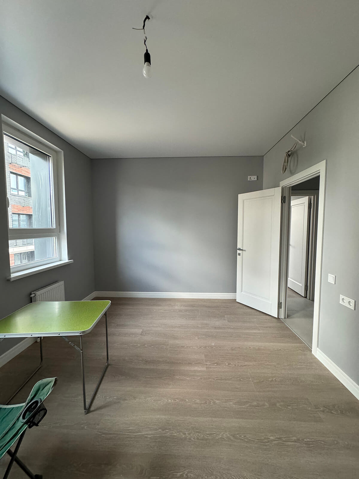 Квартира від забудовника: приклад оздоблення стін та підлоги, вибір матеріалів.