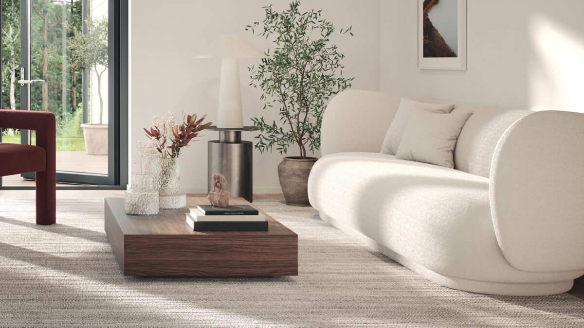 Елегантний молочний колір у ванній кімнаті: сантехніка білого кольору та дерев'яні елементи