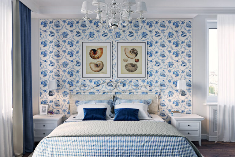 Синьо-білий інтерєр: як створити затишок, а не холод. — Інтерєр у синьо-білих тонах