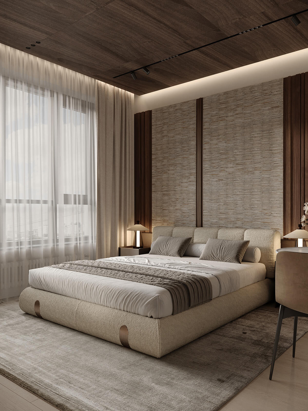 Деталі меблів з дуба: текстура деревини крупним планом, натуральні кольори та відтінки.