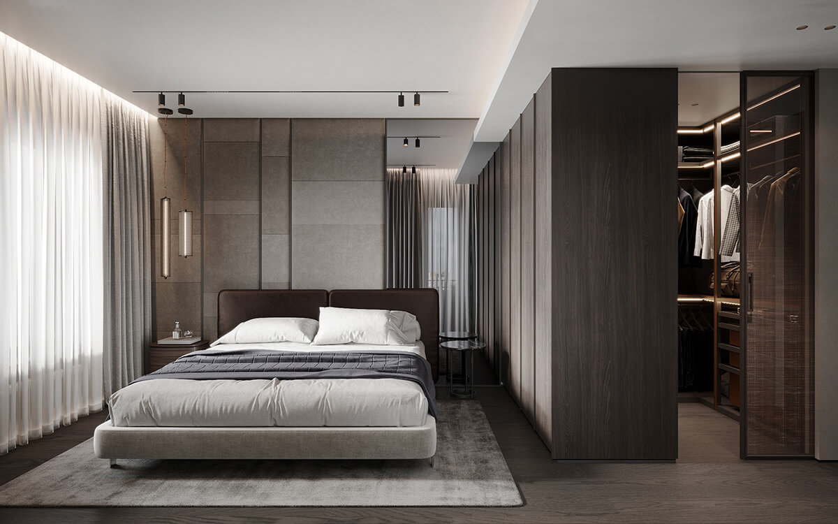 Меблі з дуба різних відтінків: поєднання світлого та темного дуба в інтер'єрі.