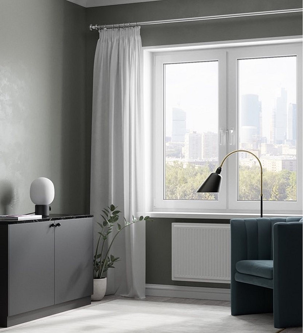 Біла система Бесто ІКЕА в інтер'єрі: мінімалізм та зручність зберігання.