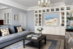 Сіро-синій інтерєр: витонченість, стиль та гармонія у вашому домі. — Сіро-синій інтерєр