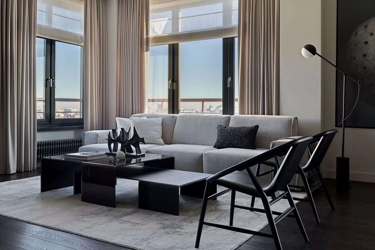 Сучасний дизайн двокімнатної квартири: ідеї оформлення інтер'єру для сім'ї