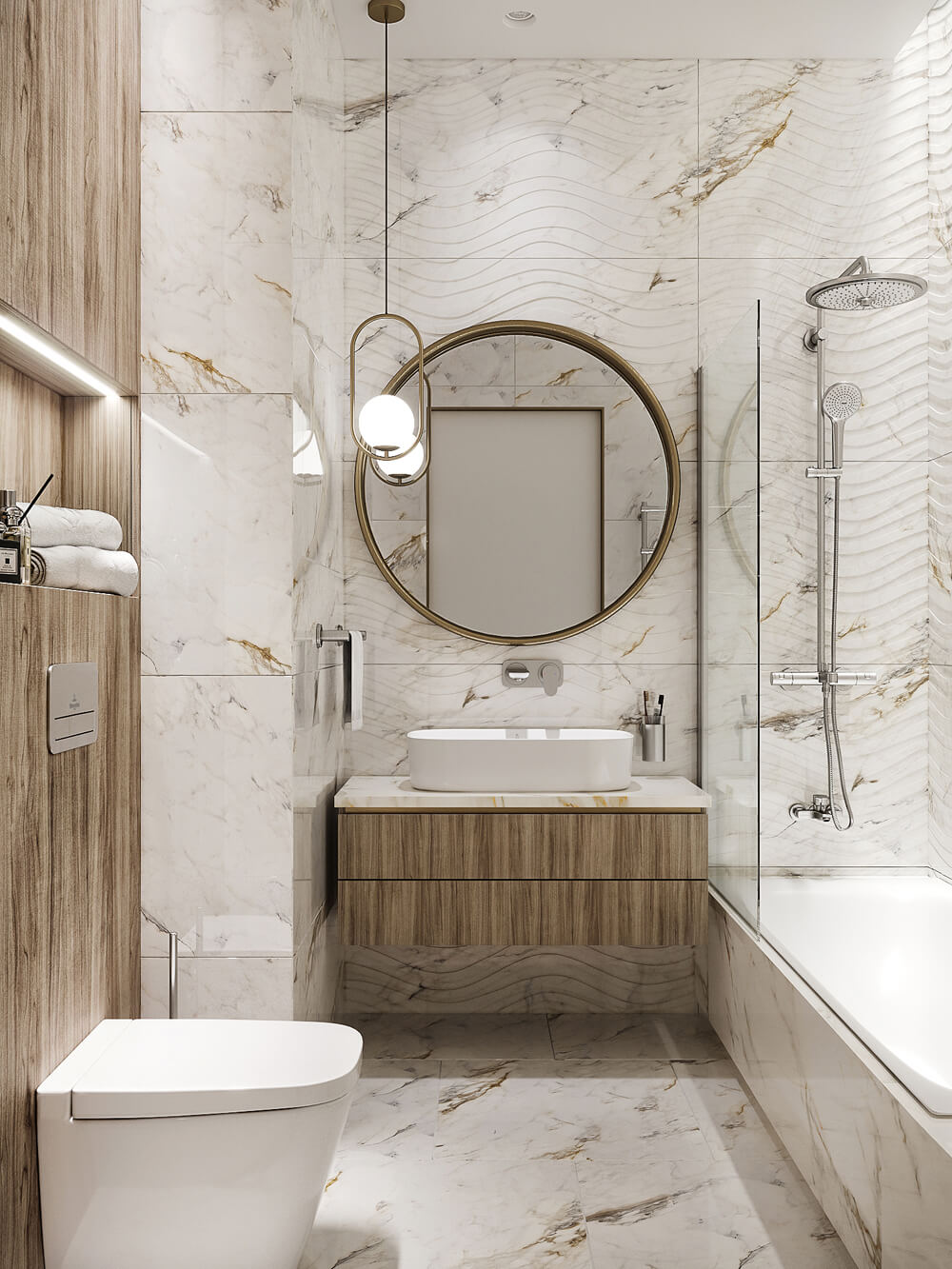 Сучасний кабінет: функціональний дизайн, зручне робоче місце та мінімум декору, сучасний стиль інтер'єру.