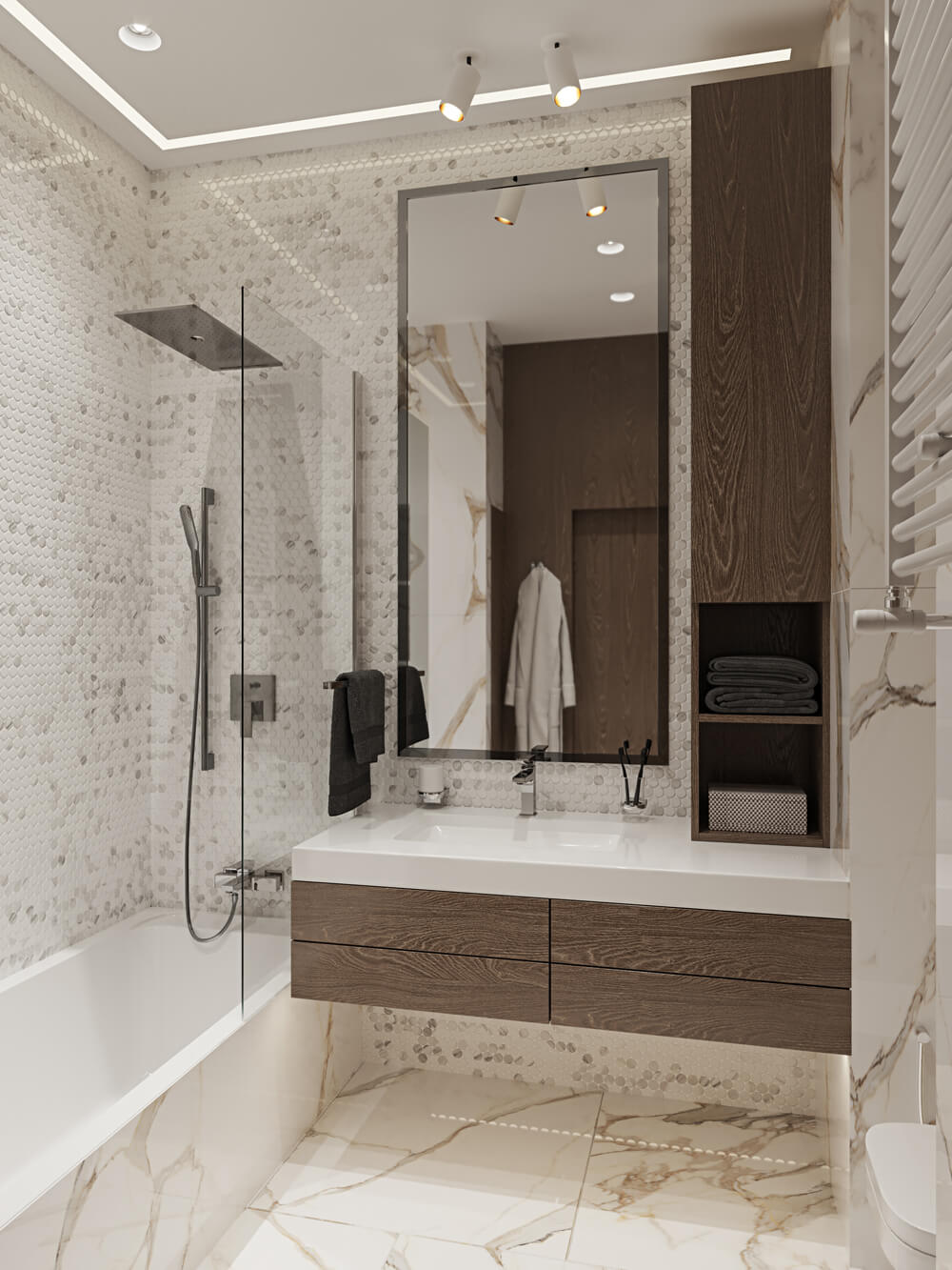 Сучасний балкон: функціональні меблі, рослини та мінімум декору, сучасний стиль інтер'єру.