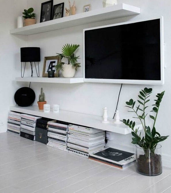 Організація простору з ІКЕА: полиці та стелажі для зручного зберігання