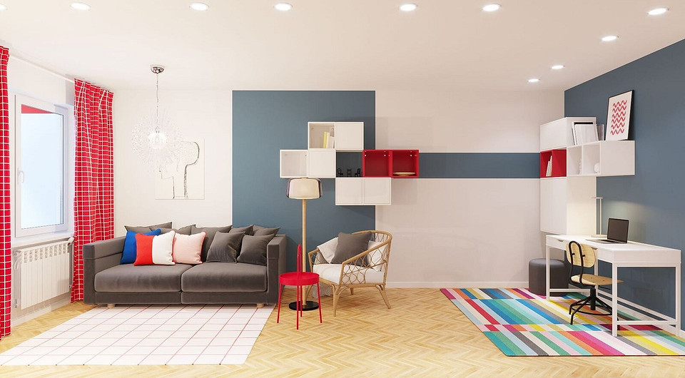 Універсальні меблі IKEA для гармонійного інтер'єру: стіл, стільці та декор.