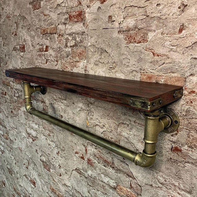 Світильник з водопровідних труб у стилі індастріал для унікального дизайну дому