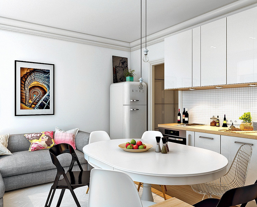 Помилки при виборі меблів для маленької квартири: надто великі шафи та темні кольори.