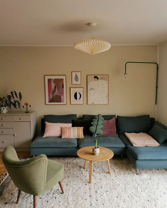 Дизайн дивана для вітальні: як створити затишний простір з комфортом.