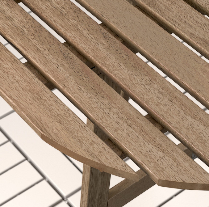 Диван-ліжко від ІКЕА в складеному стані, ідеальне рішення для економії простору.