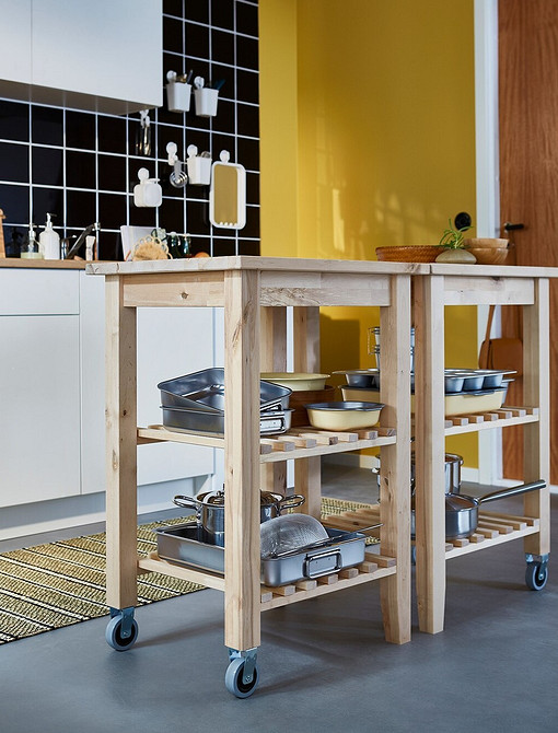 Мобільні меблі IKEA: практичні рішення для дому, що легко адаптуються до змін.