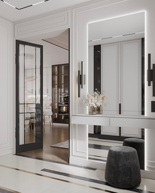 Ідея для спальні: білі меблі в поєднанні з дерев'яними елементами для затишного інтер'єру.