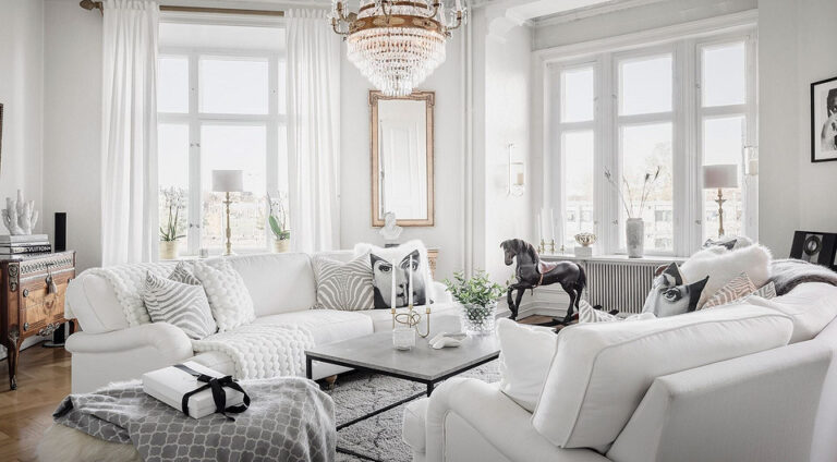 Білі меблі в інтерєрі: практичність, переваги та поєднання кольорів. — Білі меблі в інтерєрі