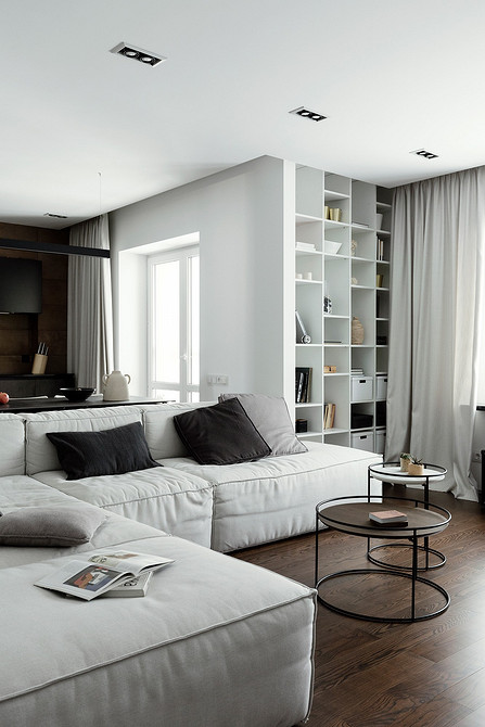 Сучасний білий диван в інтер'єрі: поради по вибору ідеального дивану для дому