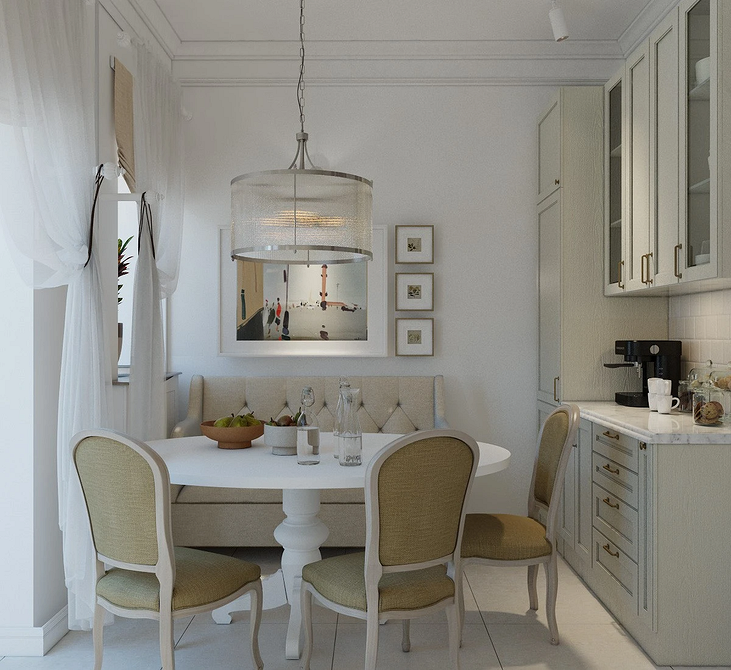 Бежевий диван з текстильною оббивкою: практичний вибір для сім'ї з дітьми та домашніми тваринами.