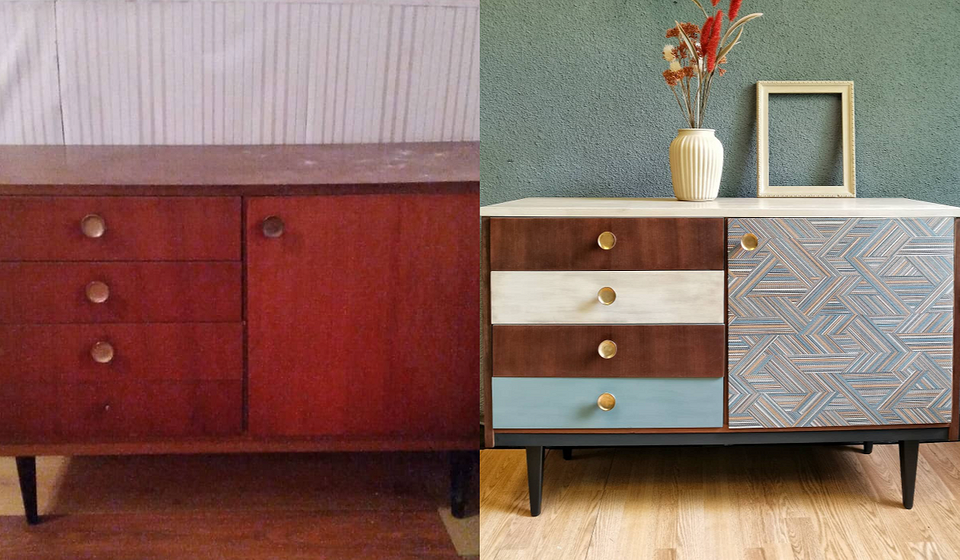 Реставрація комода в стилі Шеббі-шик: вінтажний вигляд та DIY декор своїми руками.