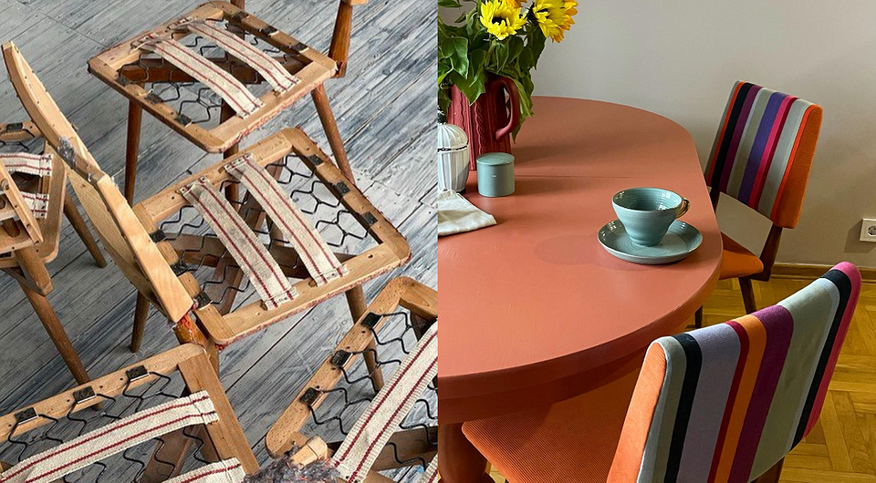 Реставрація старого дерев'яного стільця своїми руками в вінтажному стилі для дому 2026