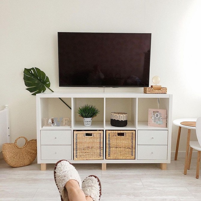 Меблі ІКЕА своїми руками: Каллакс як частина системи зберігання в гардеробній