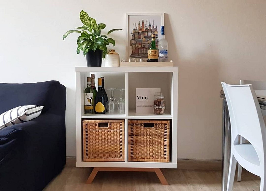 Стильні рішення для перетворення стелажа Каллакс ІКЕА в функціональний елемент декору.