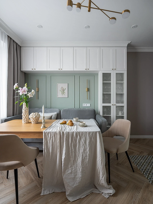 Диван на кухні в сучасному стилі: мінімалізм, функціональність та стильний дизайн