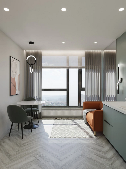 Яскравий кухонний диван як акцент в інтер'єрі: додайте кольору вашій кухні