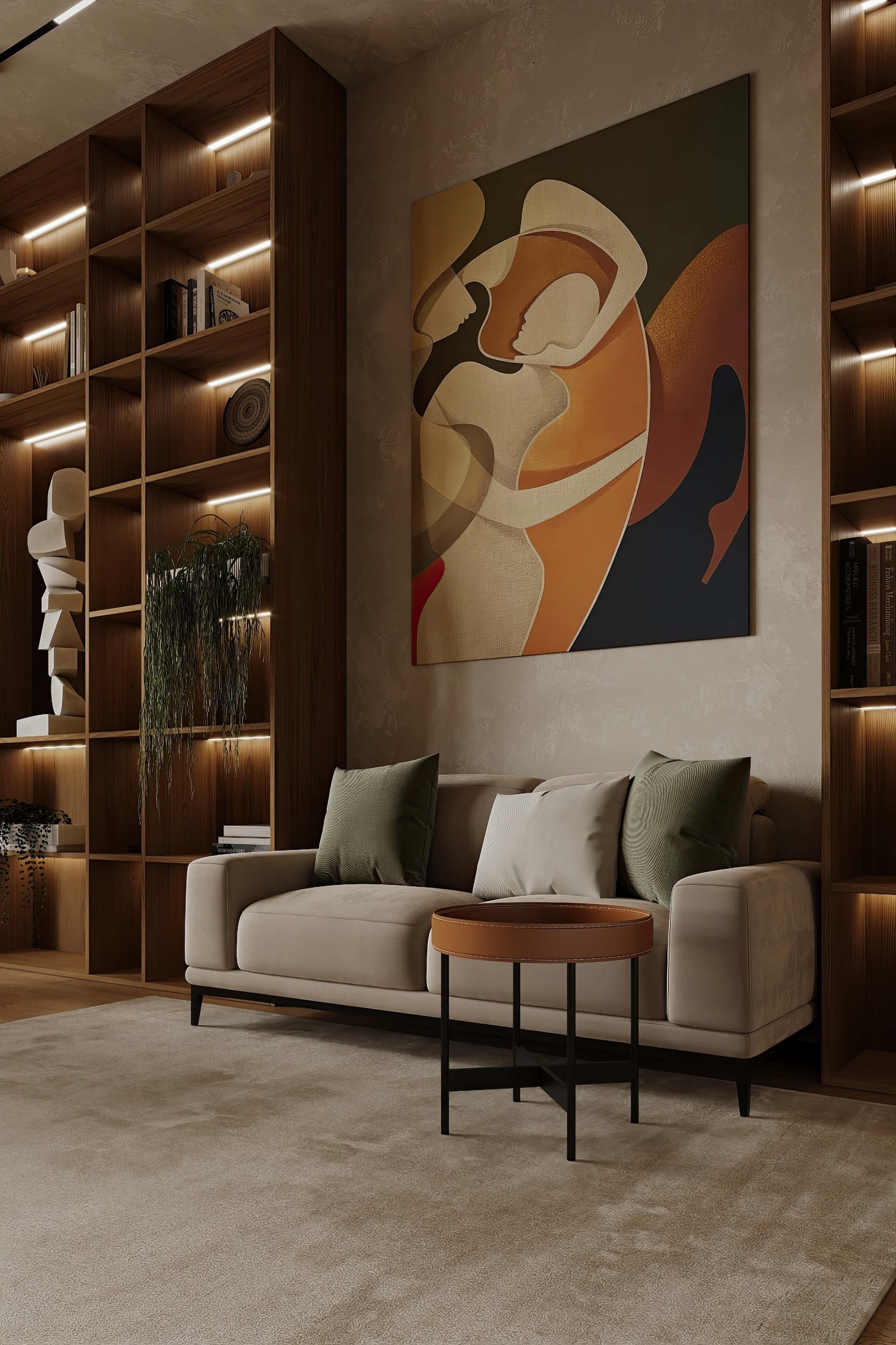 Сучасний дизайн інтер'єру 2025: мінімалізм, природні кольори та зручні меблі