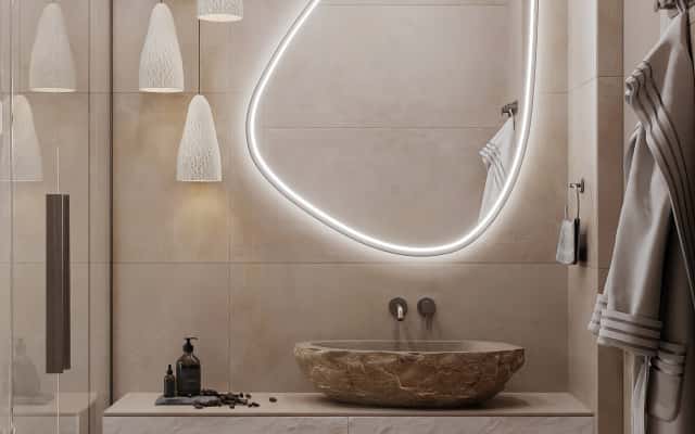 Дизайн інтер'єру трикімнатної квартири з використанням натуральних матеріалів та екологічних рішень.