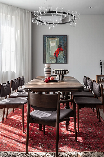 Модні кольори меблів: приклади в інтер'єрах віталень, кухонь та спалень